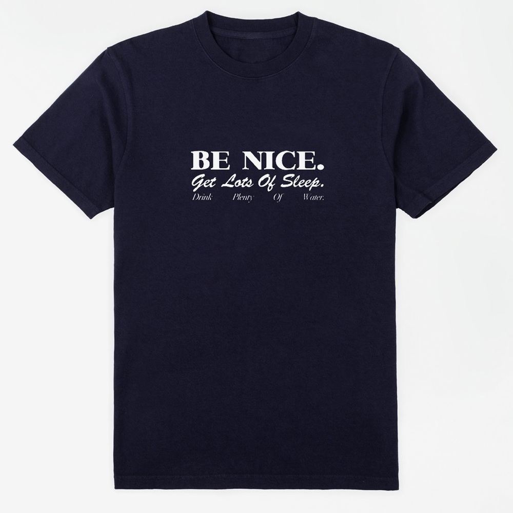 sporty & rich be nice tee
